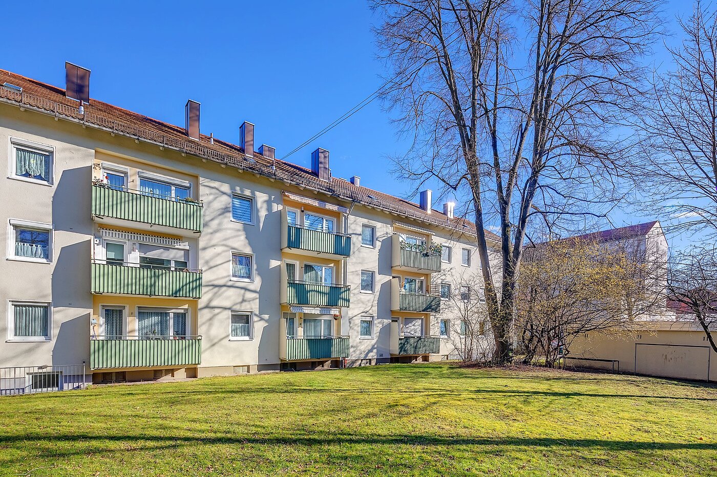 Квартира в многоэтажно доме с 4 комнатами | München-Berg am Laim | 2002ML3 | Rückansicht