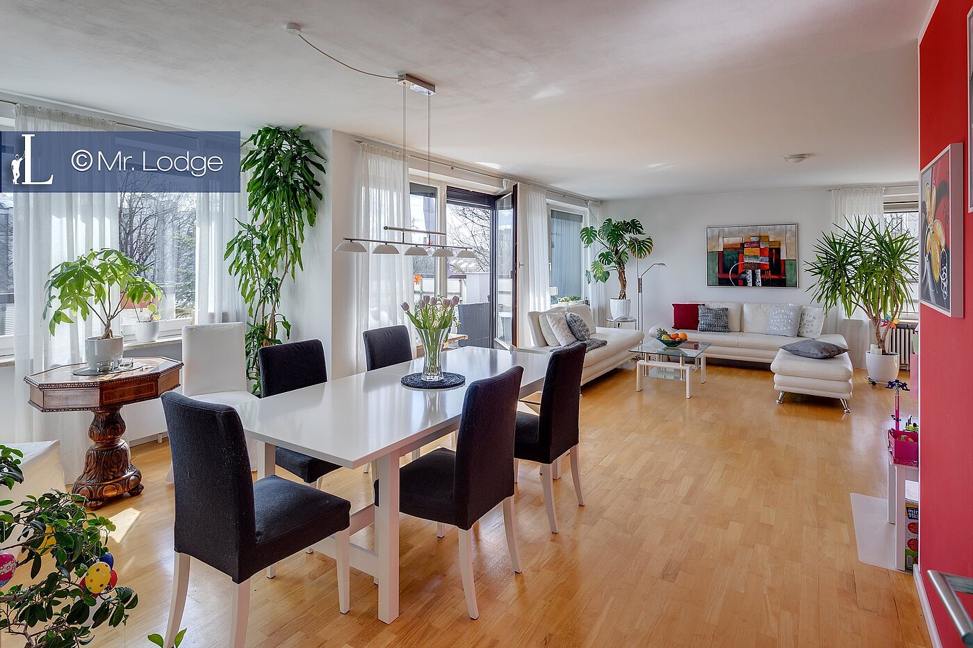 Penthouse с 4.5 комнатами | Aschheim | 1802ML7 | Lichter Essbereich mit....