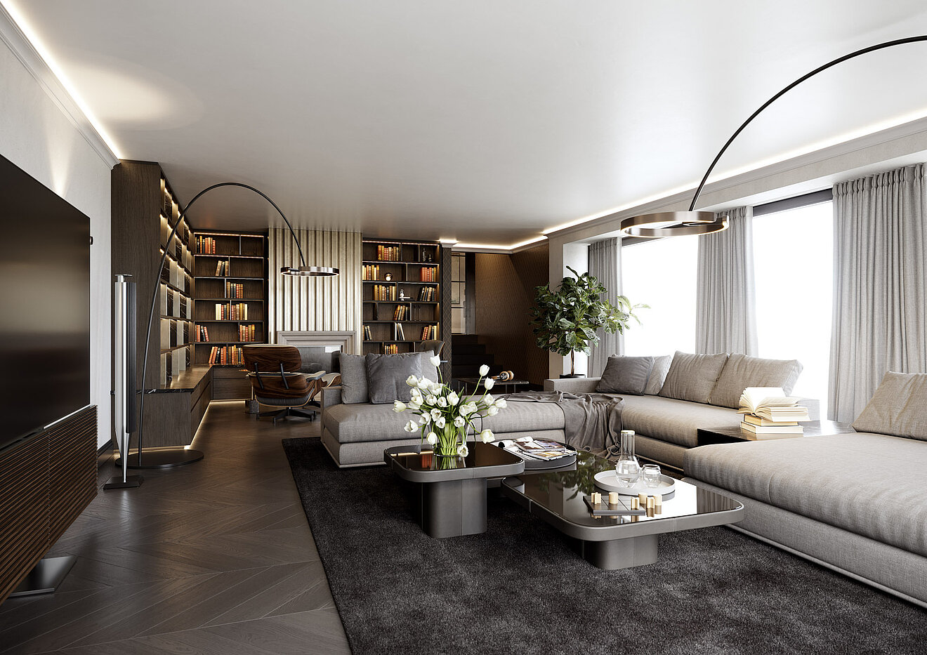 Особое свойство с 15 комнатами | Bad Wiessee | 701592 | Landhaus Wohnbereich