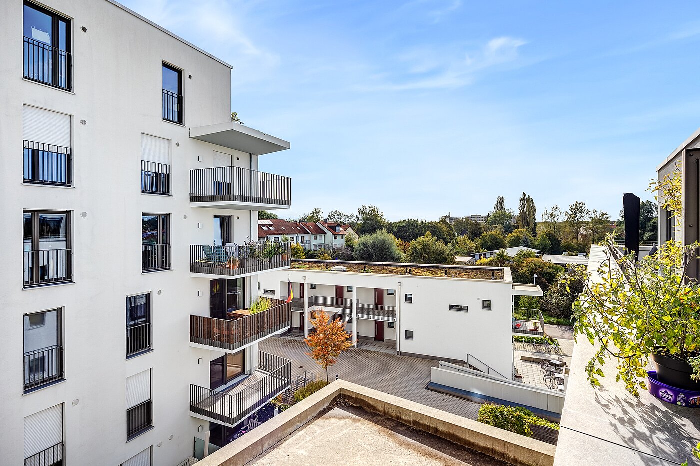 Квартира в многоэтажно доме с 2 комнатами | Freising | 70156 | ...Aussicht