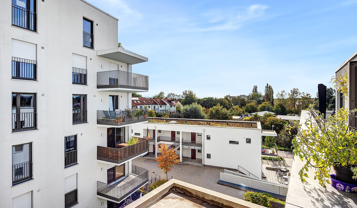 Квартира в многоэтажно доме с 2 комнатами | Freising | 70156 | ...Aussicht