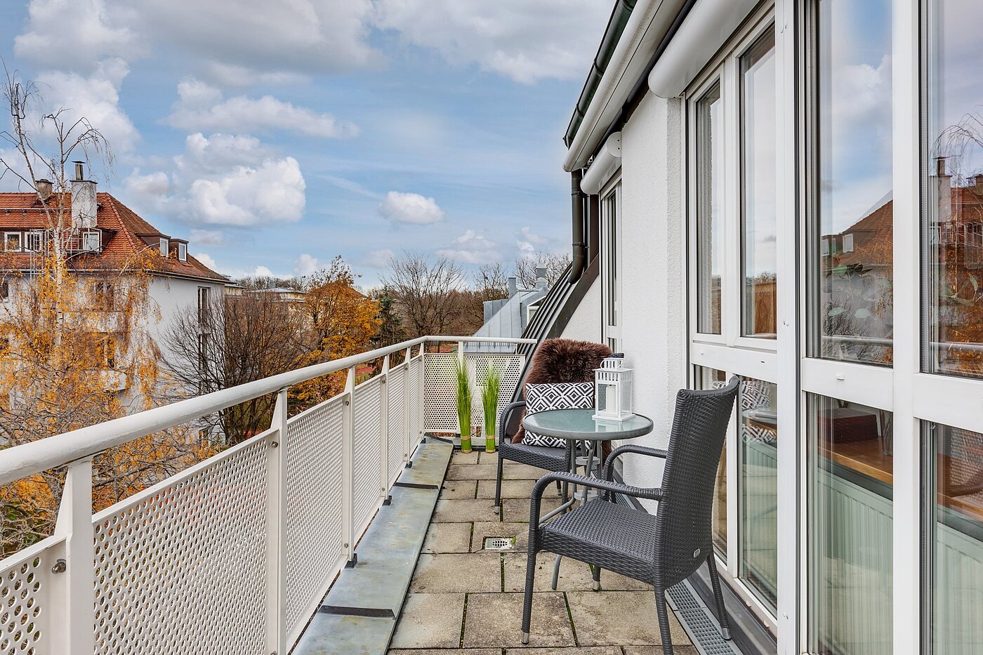 Мансардная квартира с 2 комнатами | München-Sendling | 1911ML4 | Sonniger Balkon