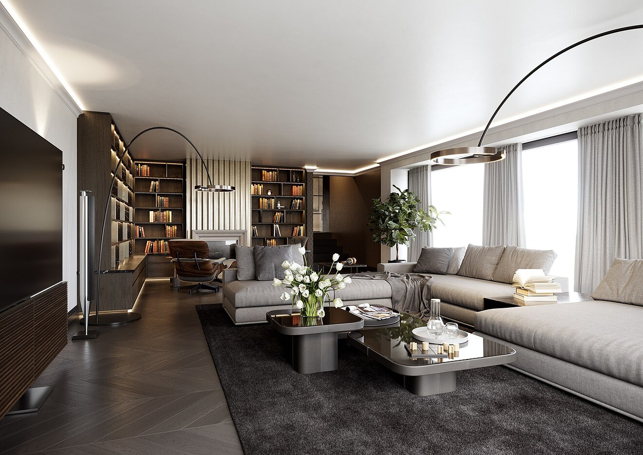 Особое свойство с 15 комнатами | Bad Wiessee | 701591 | Landhaus Wohnbereich