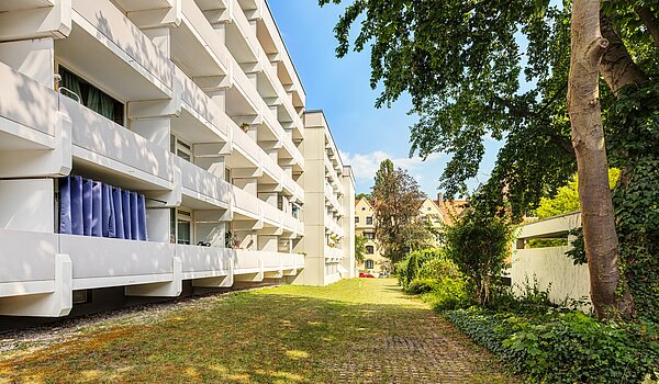Квартира в многоэтажно доме с 1 комнатная | München-Schwabing | 70475 | Außenansicht