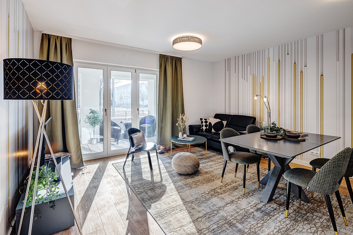 Плоский с 2 комнатами | München-Riem | 2201ML1