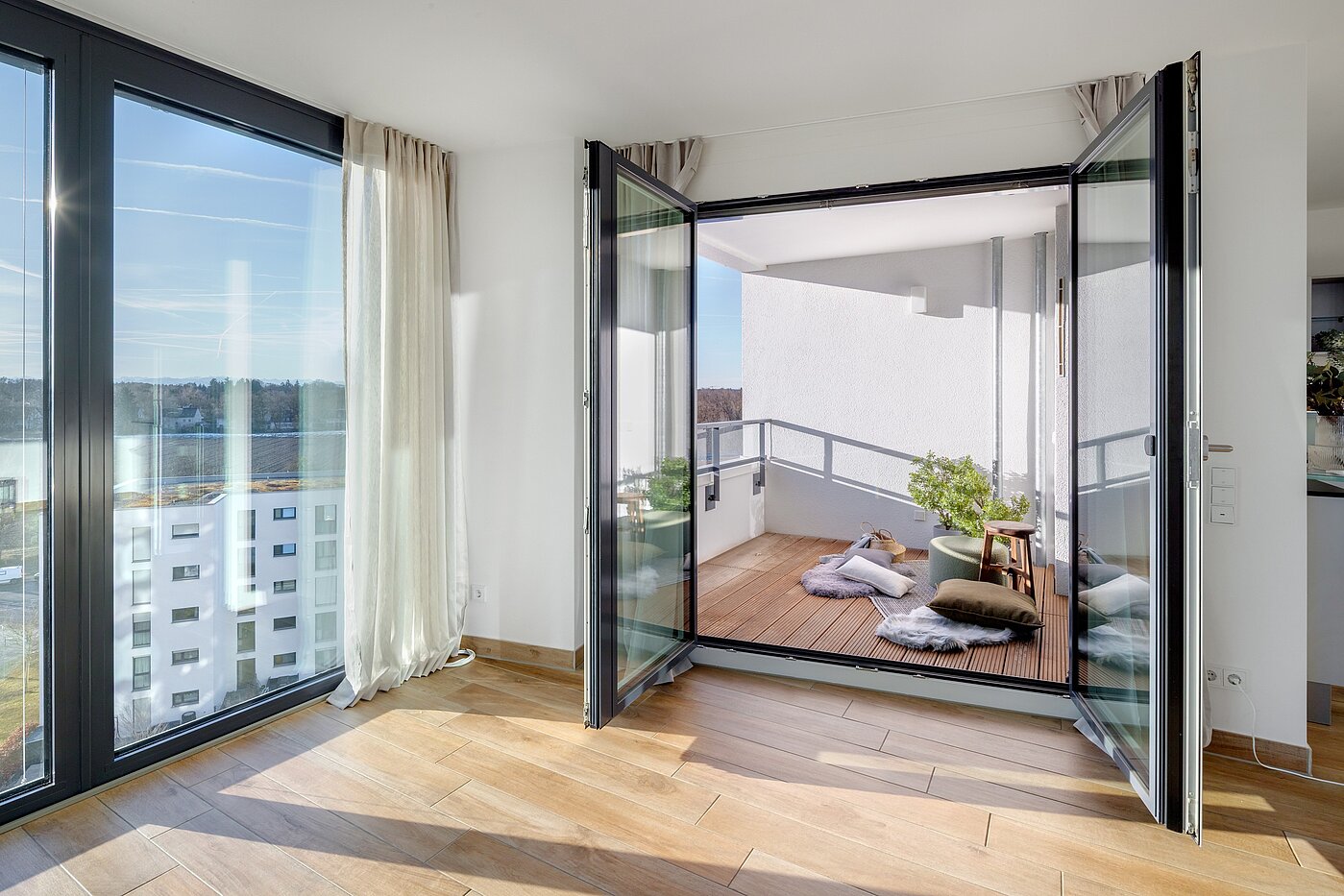 Квартира в многоэтажно доме с 3 комнатами | München-Obersendling | 70260 | Zugang zum Balkon