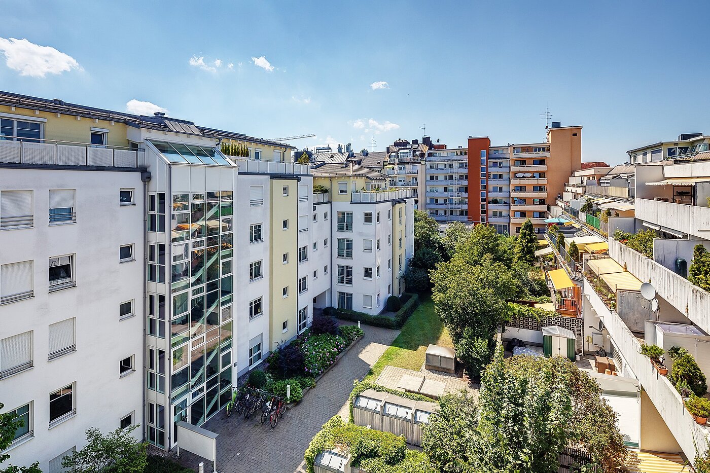 Квартира в многоэтажно доме с 1 комнатная | München-Schwabing | 2007ML2 | mit Aussicht