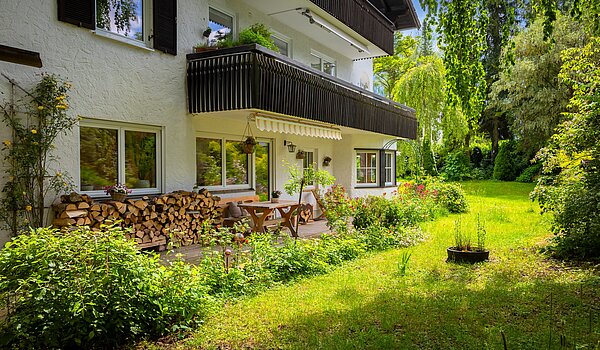 Плоский с 2.5 комнатами | Kreuth | 701351 | Garten