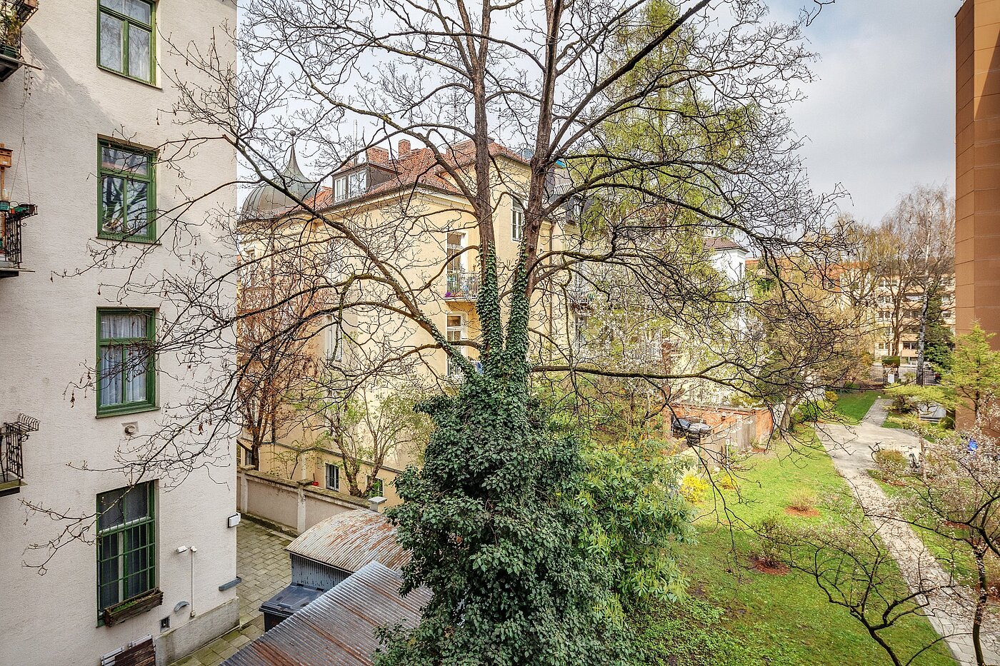 Квартира в многоэтажно доме с 1 комнатная | München-Nymphenburg | 1912ML2 | ...Blick ins Grüne