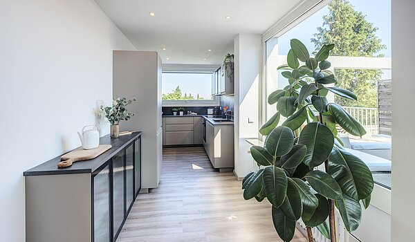 Terrassenwohnung с 3 комнатами | München-Berg am Laim | 704511 | Zugang zur Küche