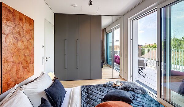 Квартира в многоэтажно доме с 2 комнатами | 70134 | Gediegene Einbaumöbel