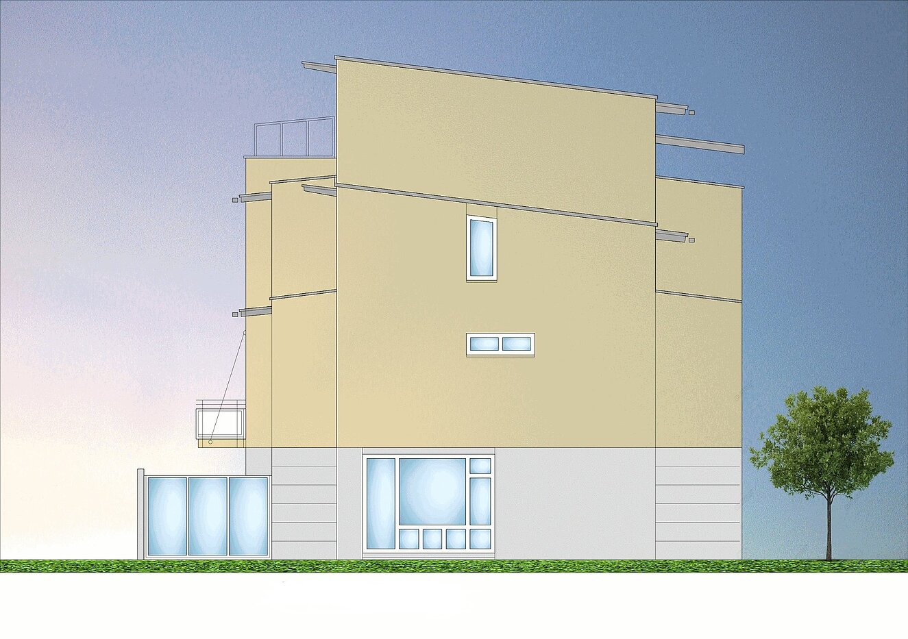 Дуплекс с 4 комнатами | Olching | 1903ML1 | Ansicht - Süden