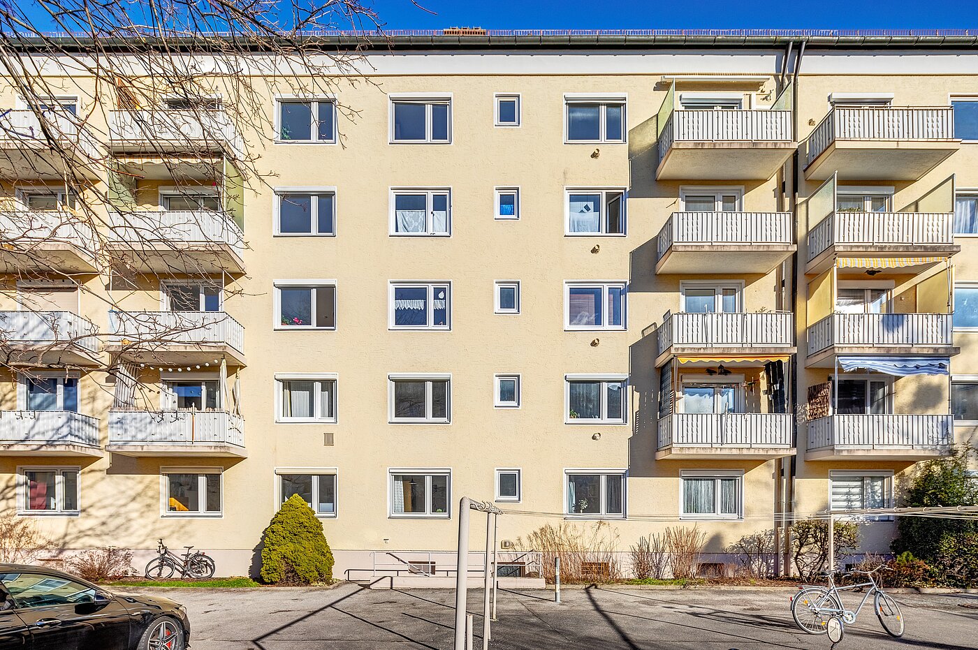 Квартира в многоэтажно доме с 1 комнатная | München-Sendling | 2201ML3 | ...und vom Innenhof aus