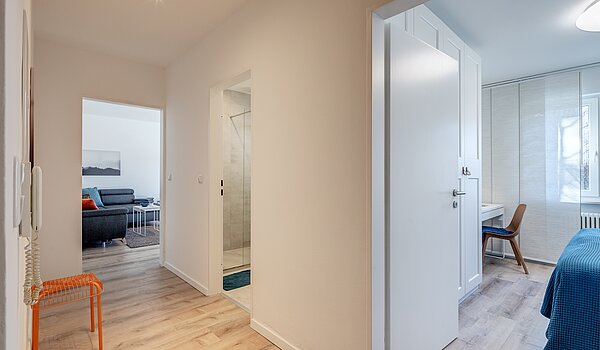 Плоский с 2 комнатами | München-Moosach | 70462 | Raumaufteilung