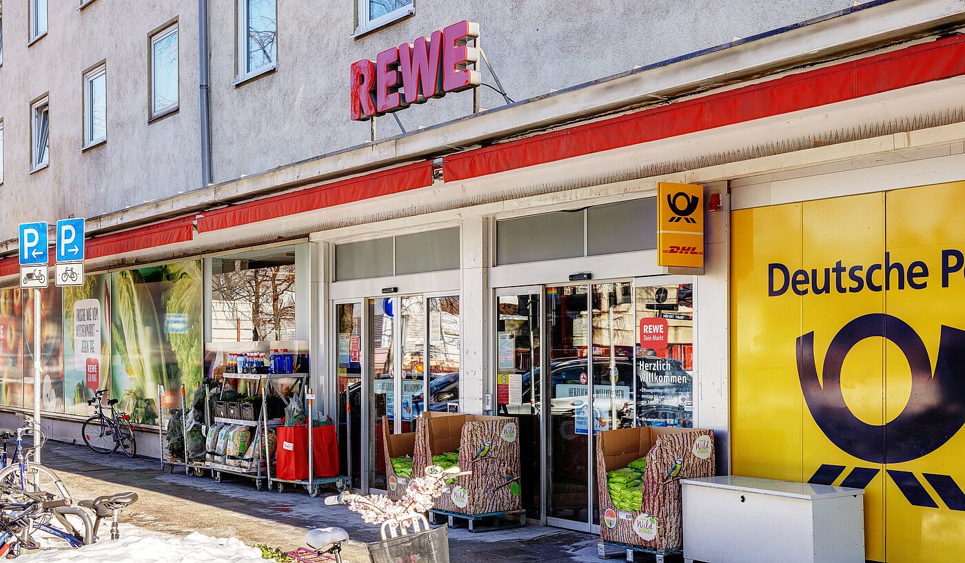 Квартира в многоэтажно доме с 2 комнатами | München-Schwabing | 70096 | Einkaufsmöglichkeiten