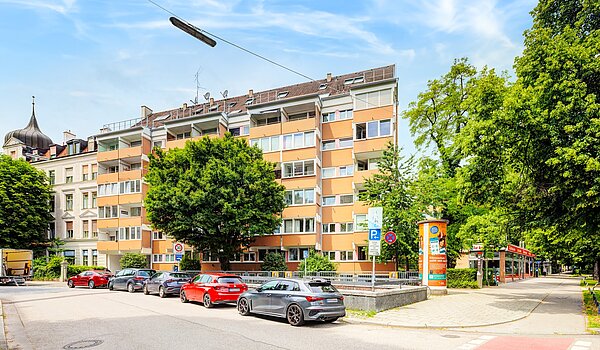Квартира в многоэтажно доме с 1 комнатная | München-Neuhausen | 702271 | Frischer Fassadenanstrich