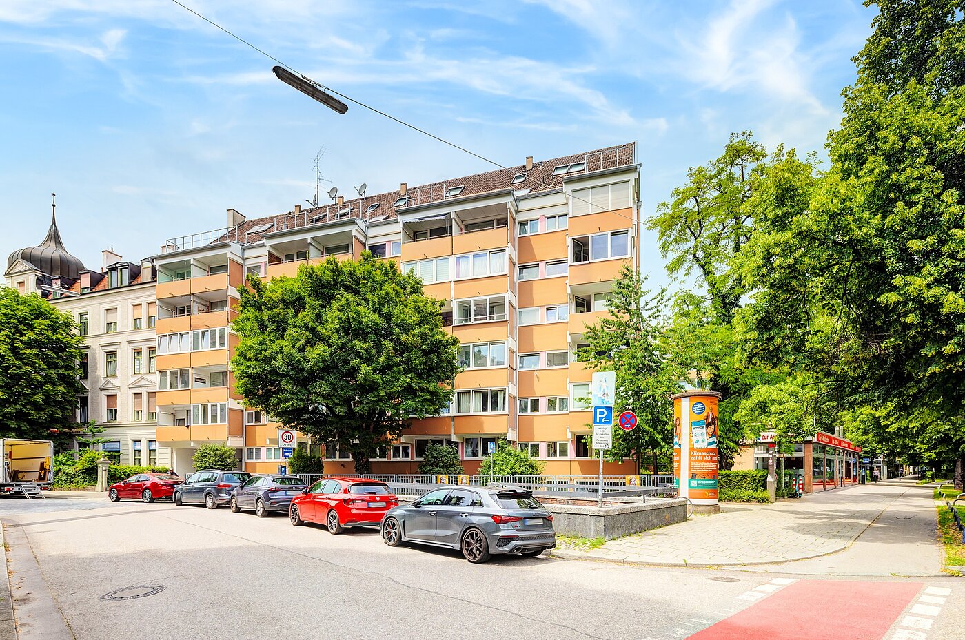Квартира в многоэтажно доме с 1 комнатная | München-Neuhausen | 702271 | Frischer Fassadenanstrich