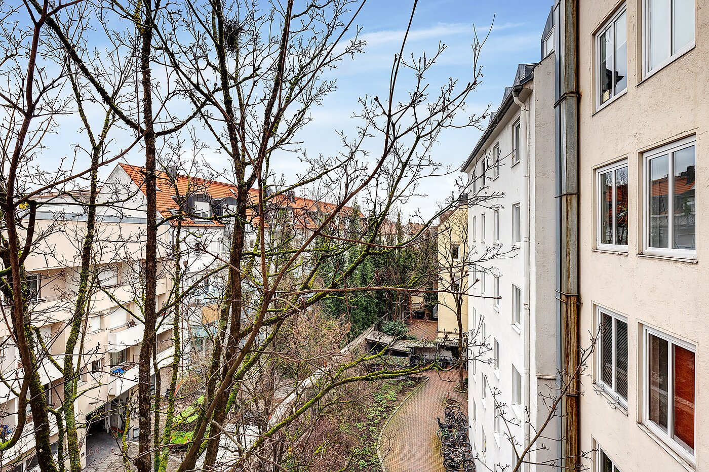 Квартира в многоэтажно доме с 1 комнатная | München-Schwabing | 701051 | Ruhig zum Innenhof