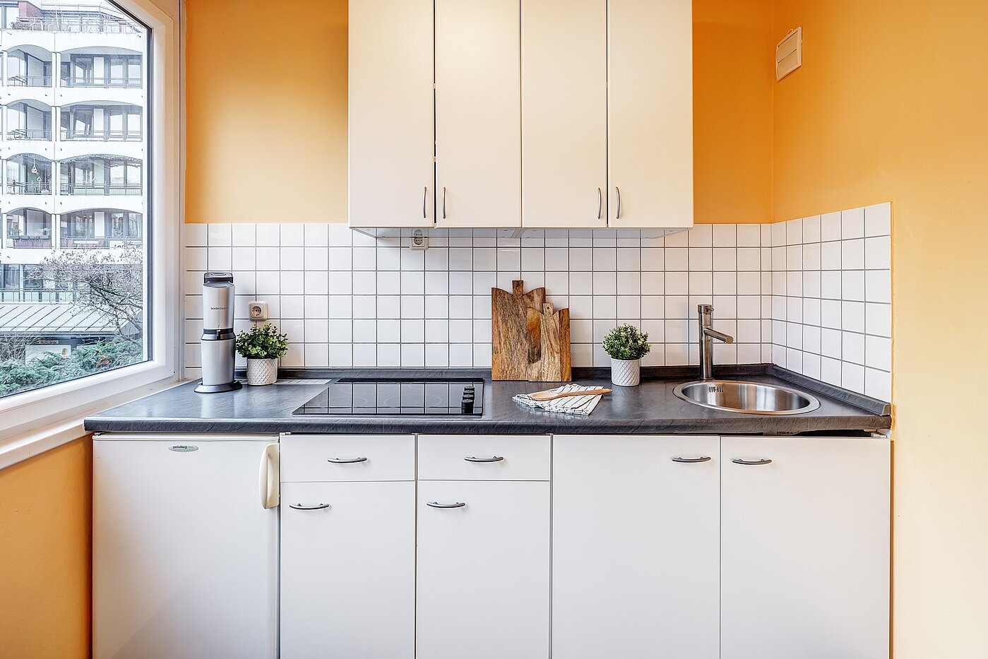 Квартира в многоэтажно доме с 1.5 комнатами | München-Au | 2112ML2 | Separate Küche mit Küchenzeile