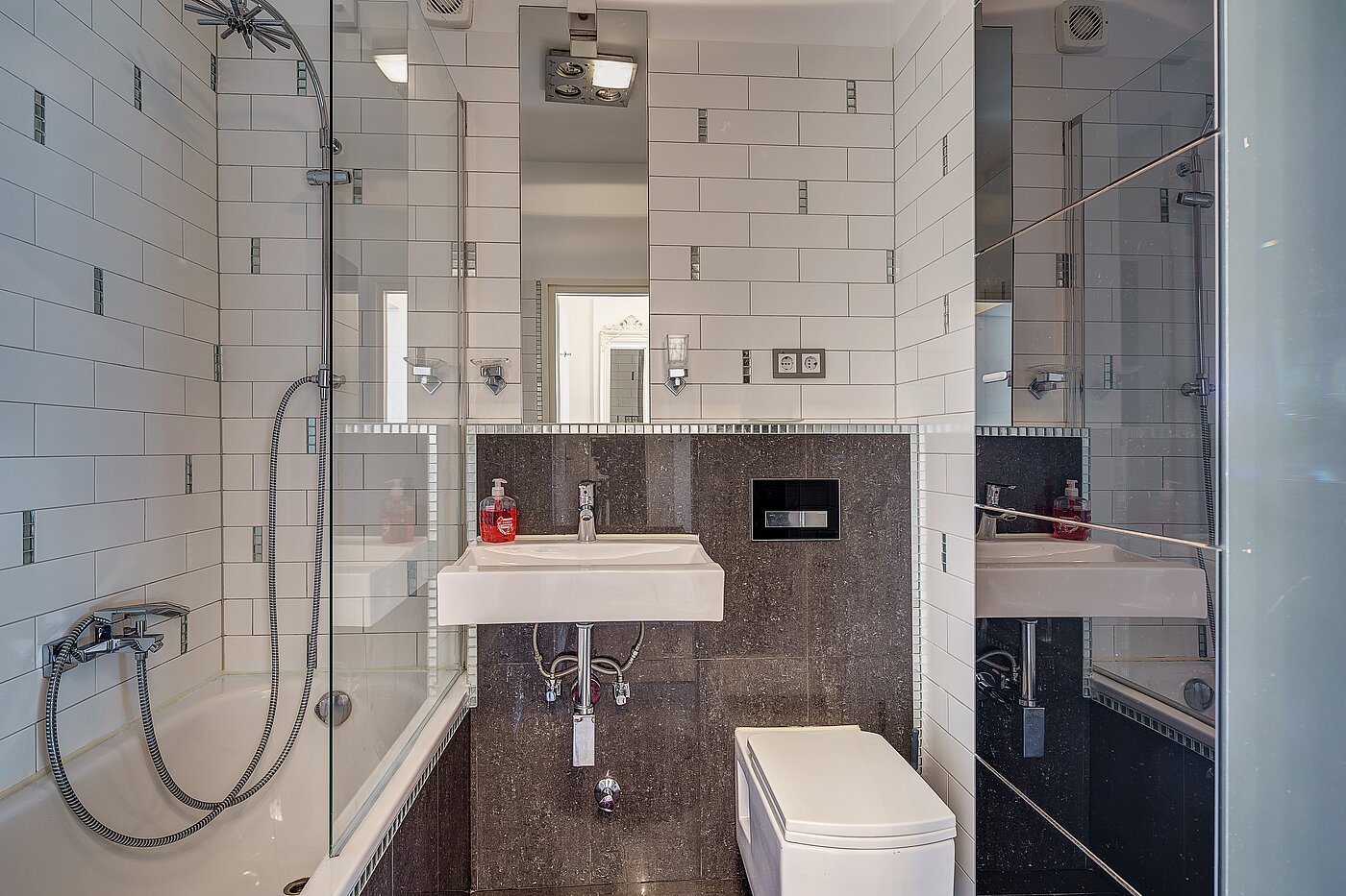 Квартира в многоэтажно доме с 1 комнатная | München-Altstadt | 2111ML04 | Bad mit Badewanne