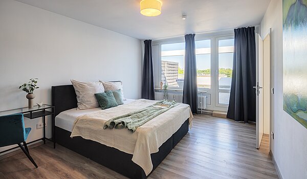 Terrassenwohnung с 3 комнатами | München-Berg am Laim | 704511 | Schlafzimmer I
