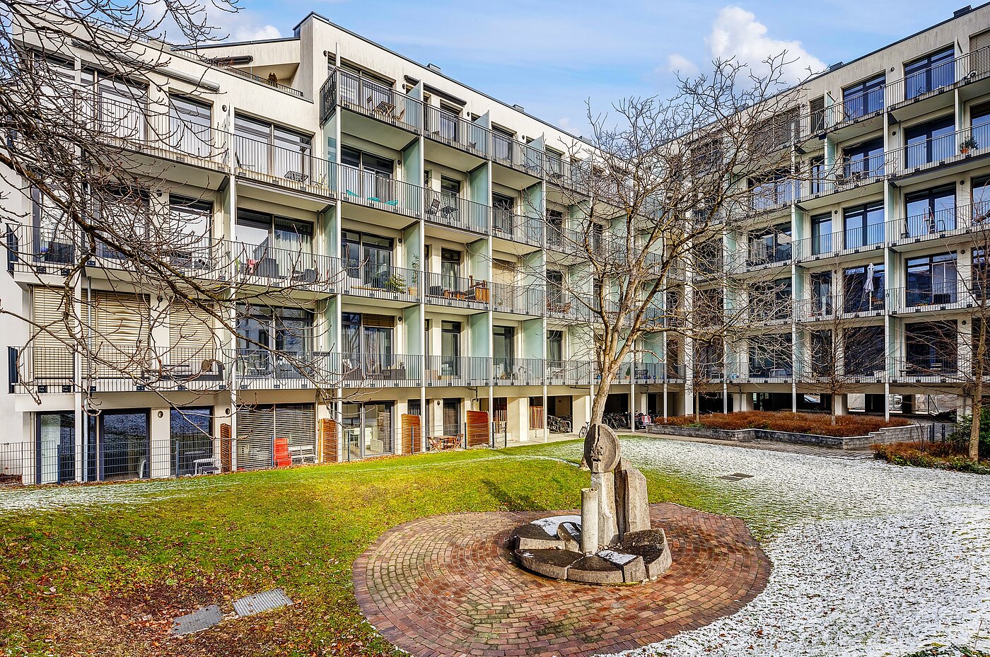 Плоский с 1 комнатная | München-Bogenhausen | 2301ML3 | Innenhof