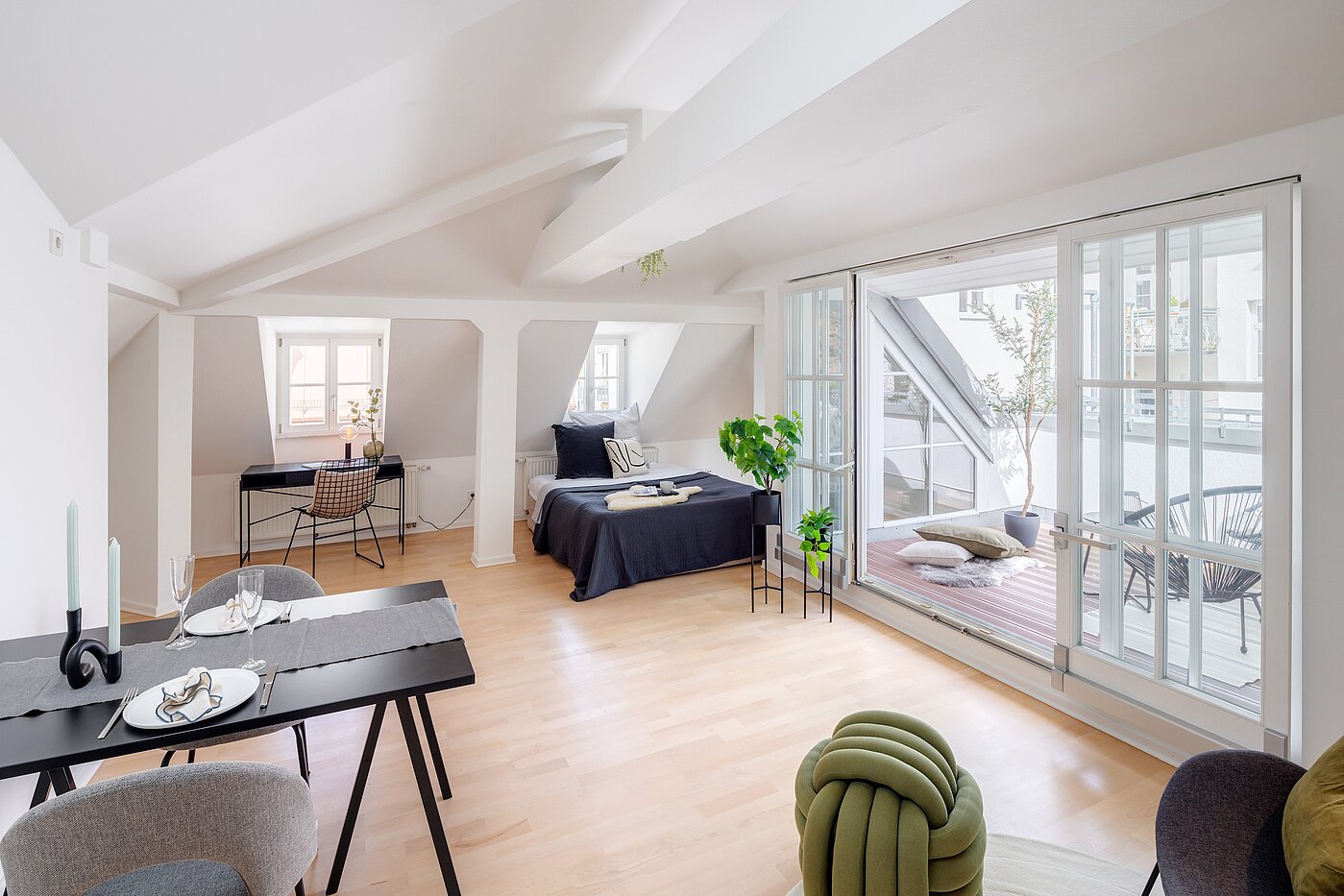 Мансардная квартира с 1 комнатная | München-Sendling | 700402 | Neues Zuhause