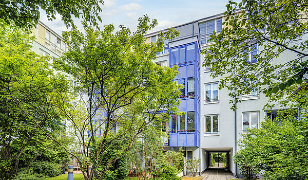 Квартира в многоэтажно доме с 2 комнатами | München-Neuhausen | 70440 | Außenansicht