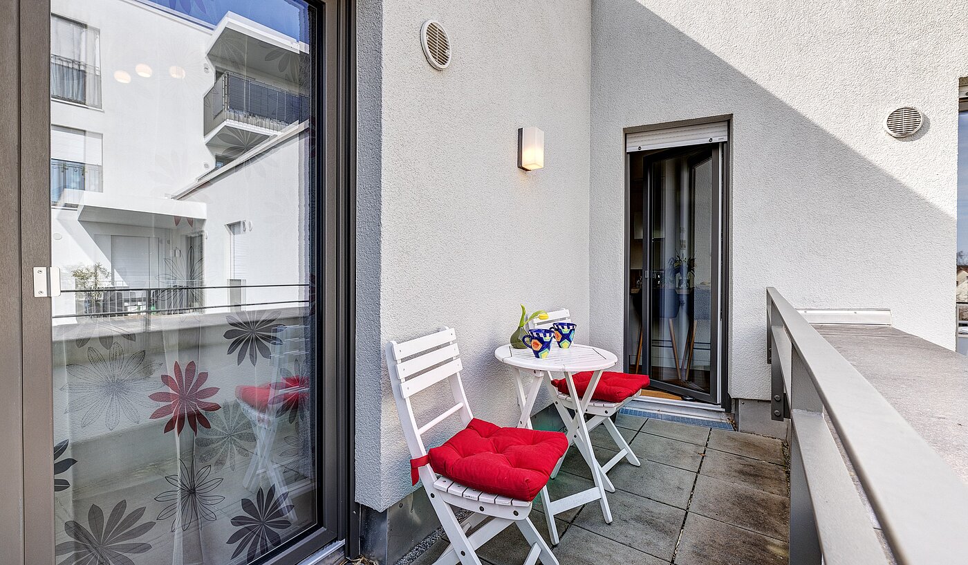 Квартира в многоэтажно доме с 2 комнатами | Freising | 70156 | Dachterrasse mit...