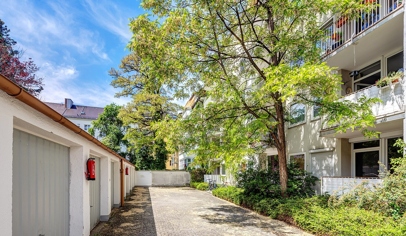 Квартира в многоэтажно доме с 1.5 комнатами | 70127 | Von viel Grün...