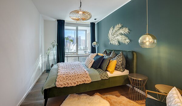 Квартира в многоэтажно доме с 3 комнатами | München-Sendling | 70167 | ...mit großem Bett...