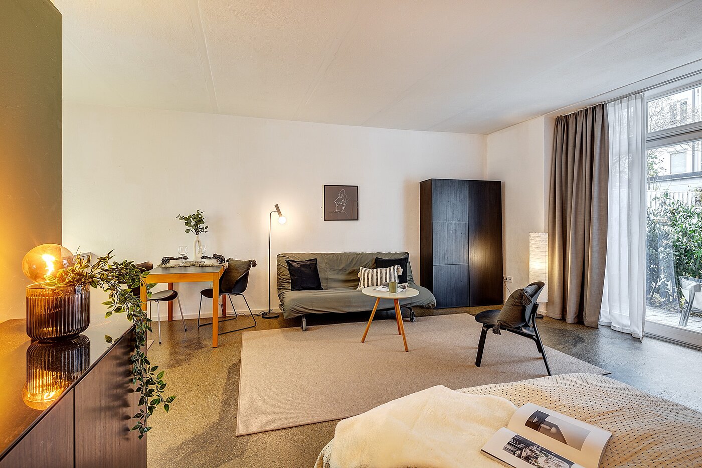 Чердачная квартира с 1 комнатная | München-Isarvorstadt | 2211ML7 | Strukturierte Aufteilung: Wohnen, Schlafen und...