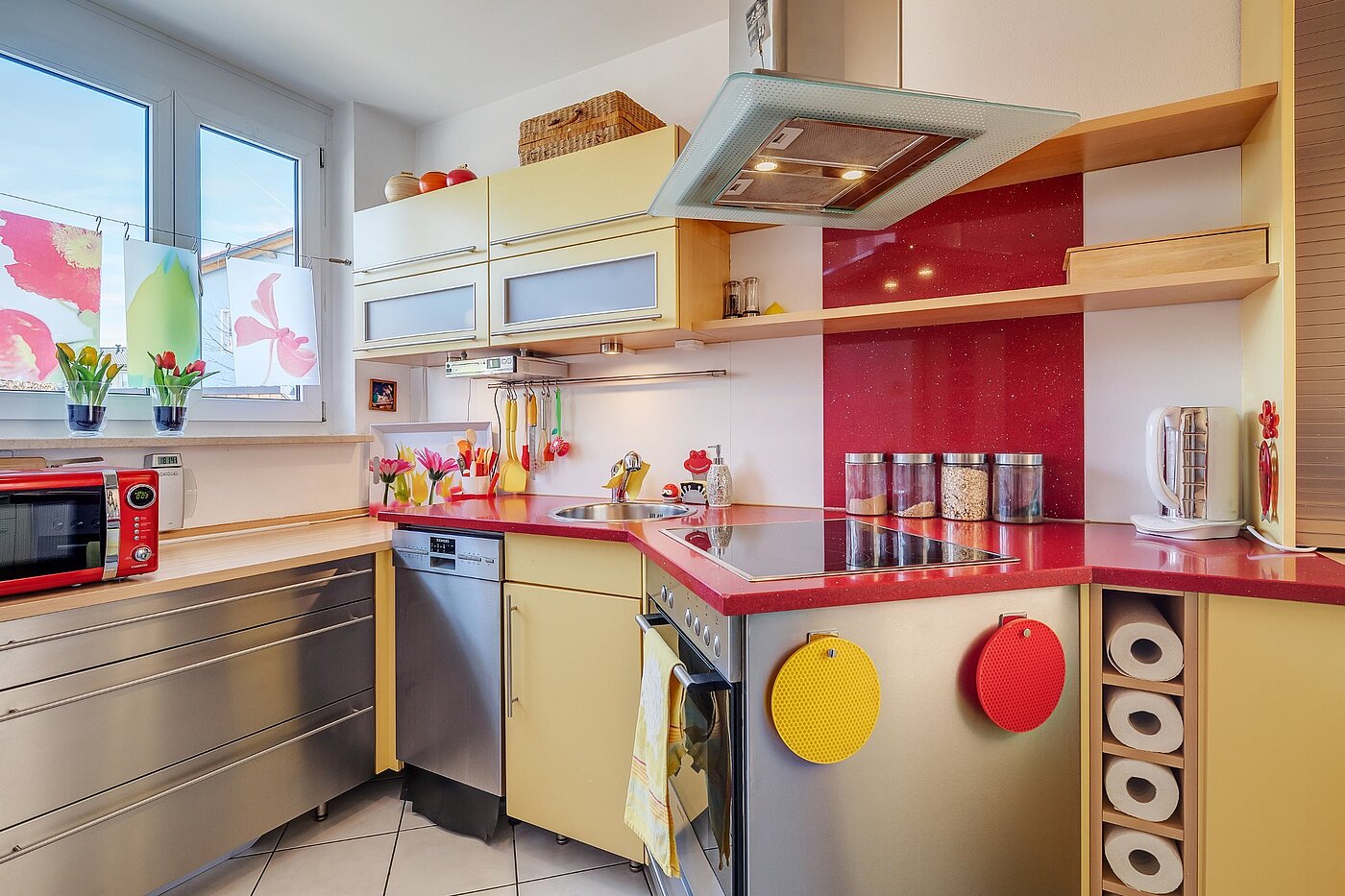 Дуплекс с 4 комнатами | Olching | 1903ML1 | Küche mit Fenster