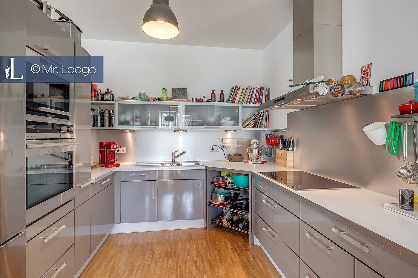 Квартира в многоэтажно доме с 3 комнатами | München-Solln | 1809D8 | Moderne Küchenzeile