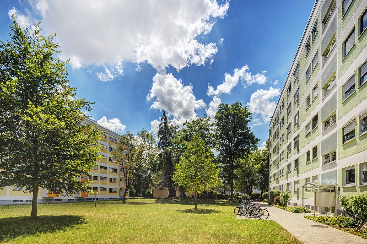 Квартира в многоэтажно доме с 1 комнатная | München | 70456 | Außenansicht