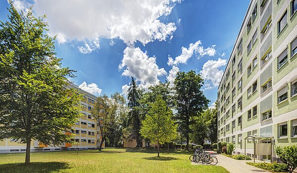Квартира в многоэтажно доме с 1 комнатная | München-Feldmoching | 70456 | Außenansicht