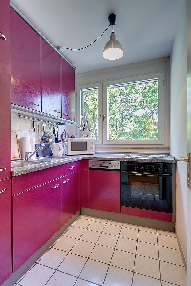 Квартира в многоэтажно доме с 2 комнатами | München-Maxvorstadt | 2105ML3 | Küche mit Einbauküche