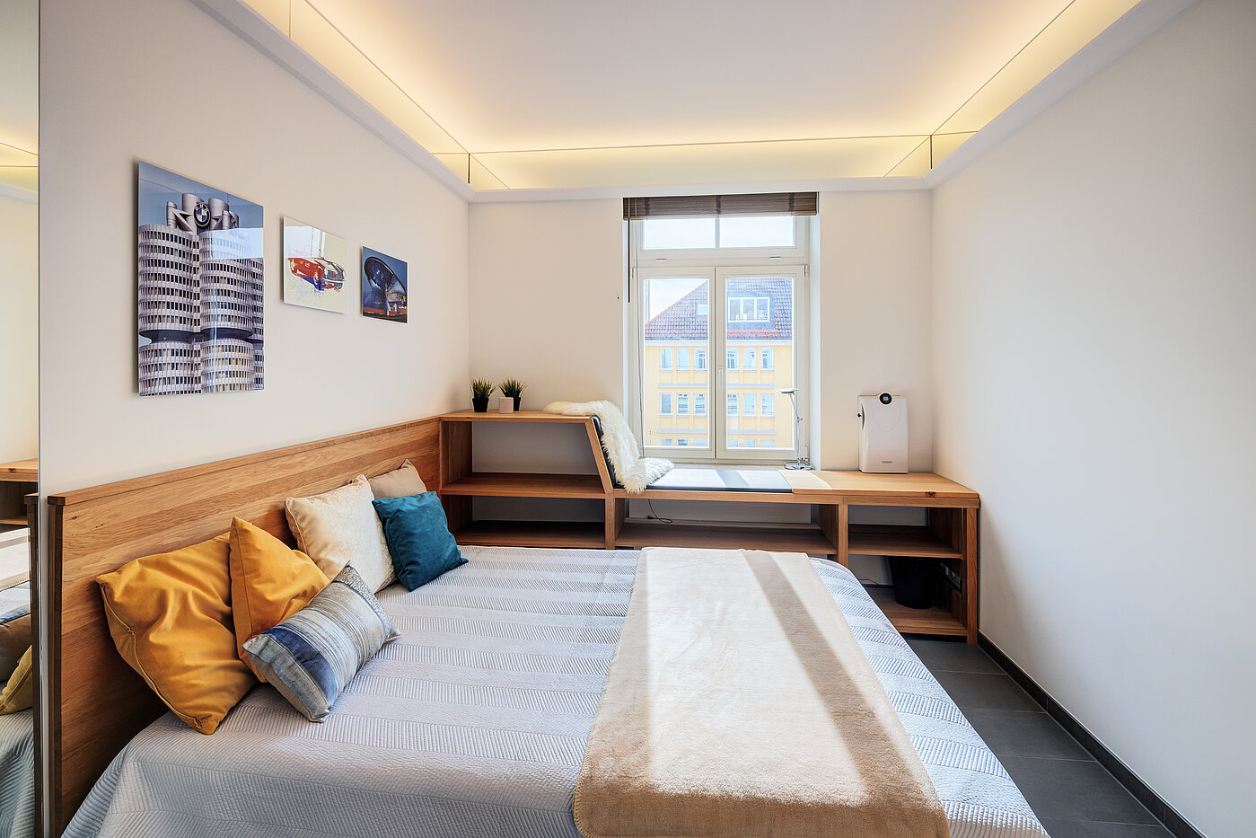 Квартира в многоэтажно доме с 2 комнатами | München-Au | 70387 | Schlafbereich