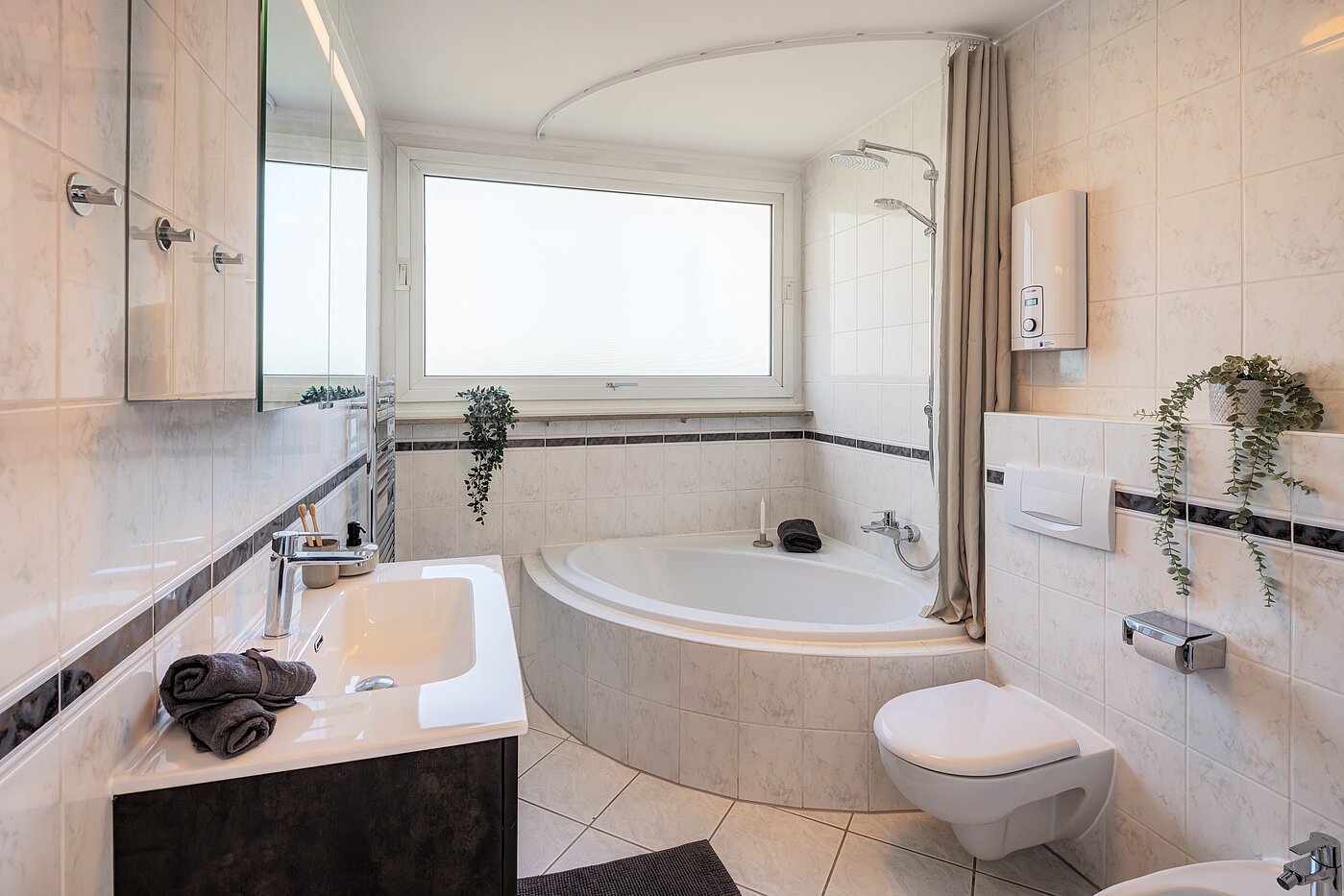 Terrassenwohnung с 3.5 комнатами | München-Berg am Laim | 123456 | Badezimmer
