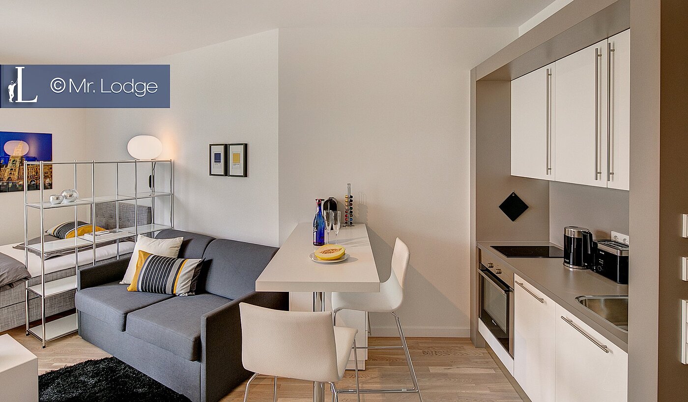 Квартира в многоэтажно доме с 1 комнатная | München-Bogenhausen | 1802ML4 | ....und Essbereich