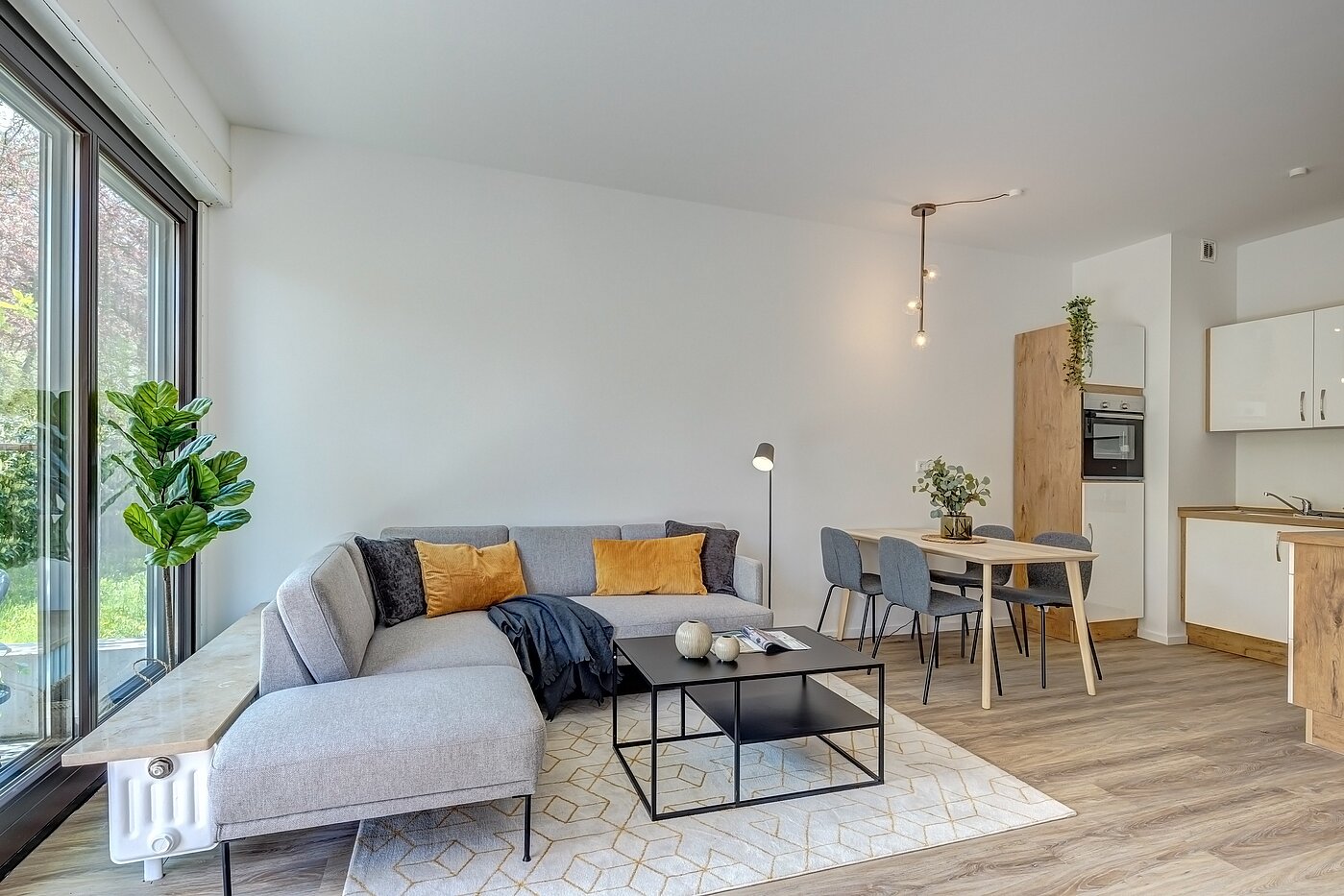 Квартира в многоэтажно доме с 2.5 комнатами | München-Obermenzing | 700191 | Gemütliche Sitzecke