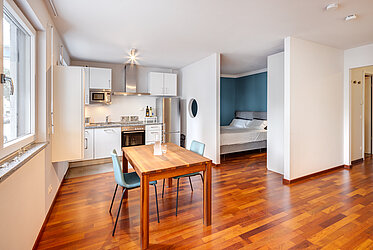 Альт-Sendling: шикарная 1,5-комнатная квартира — хороший район — свободна по согласованию