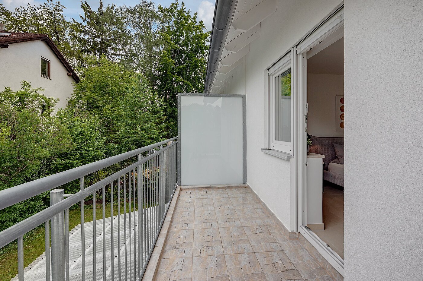 Половина двухквартирного жилого дома с 5 комнатами | München-Aubing | 1905ML4 | Balkon 1.OG