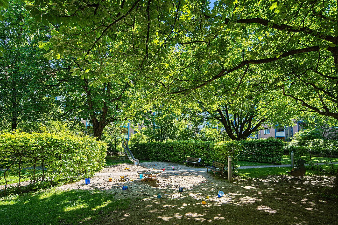 Квартира в многоэтажно доме с 2.5 комнатами | München-Au | 2002ML5 | Spielplatz