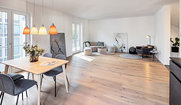 Дуплекс с 4 комнатами | München-Obermenzing | 701553 | Großzügiger Essbereich