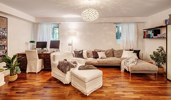 Угловой террасный дом с 3 комнатами | Kreuth | 70037 | Büro und Rückzugsort im Untergeschoss...