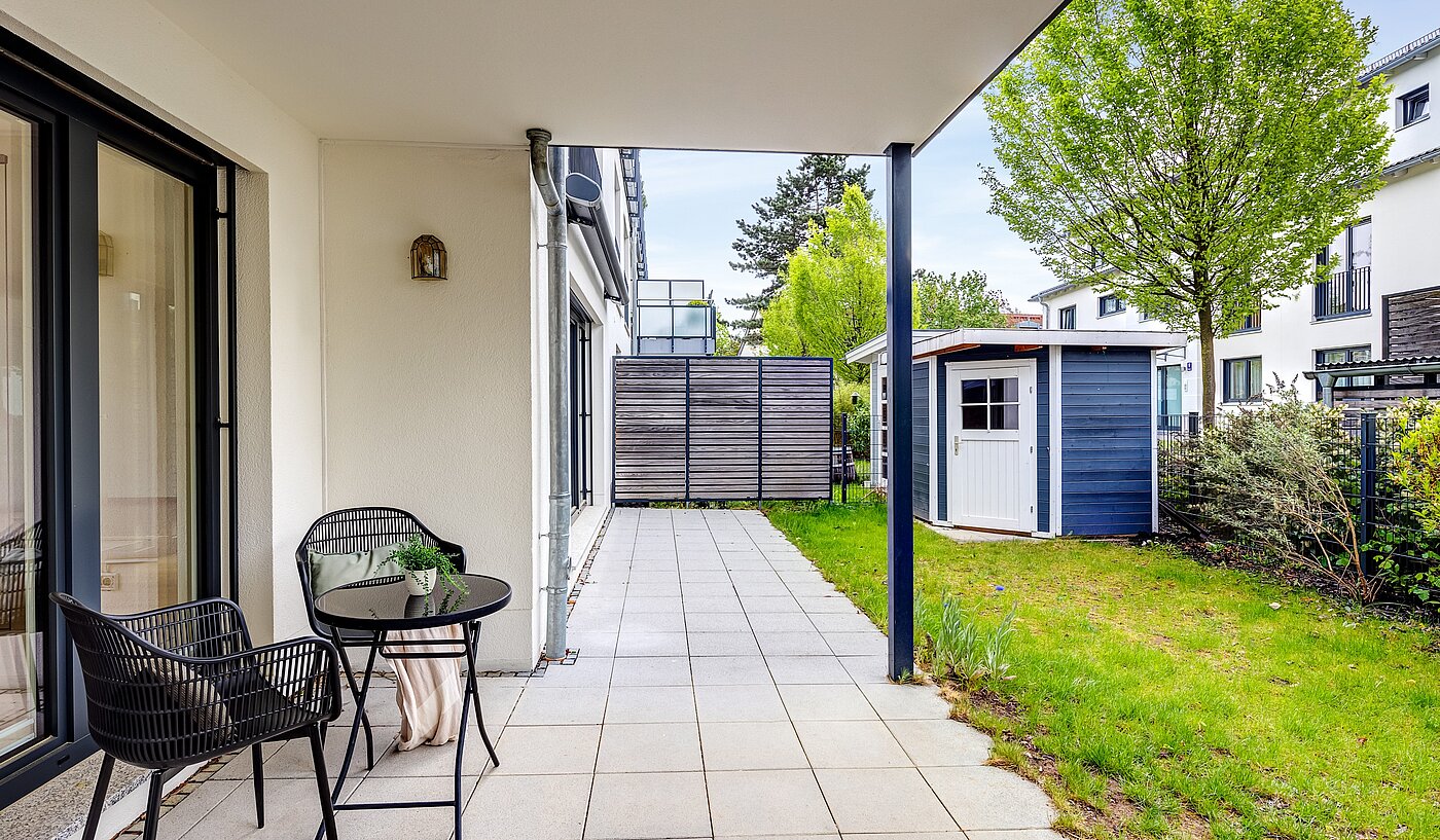 Квартира в многоэтажно доме с 3 комнатами | Gauting | 70116 | Überdachter...