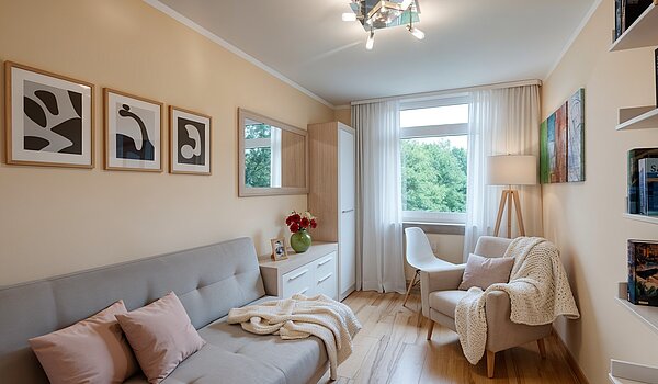 Квартира в многоэтажно доме с 4 комнатами | München-Aubing | 70276 | Schlafzimmer II (KI-generierte Inhalte)