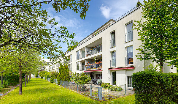 Квартира в многоэтажно доме с 2 комнатами | Haar | 70426 | Gartenseite