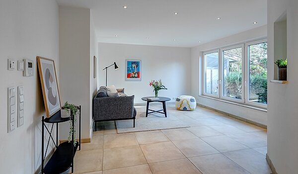 Квартира в многоэтажно доме с 4 комнатами | Ismaning | 700081 | Blick in den eigenen Garten